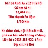 bán Xe Audi A6 2021 Hà Nội